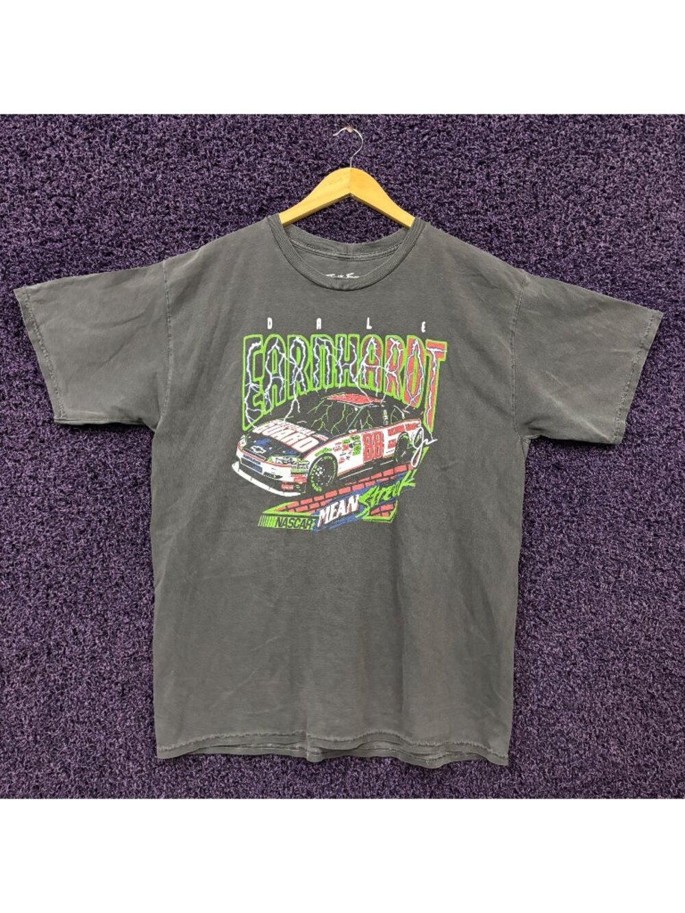Dale Earnhardt The Intimidator NASCAR Mean Streak T-Shirt L